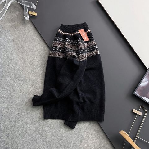 ÁO LEN NAM LP HỌA TIẾT JACQUARD CỔ TRÒN – FORM THOẢI MÁI, GIỮ ẤM ĐẸP MẮT