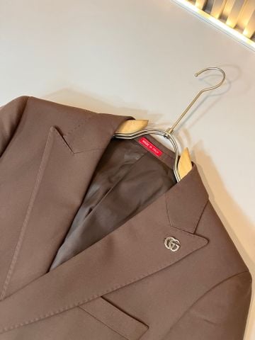 BỘ VEST NAM GC DOUBLE-BREASTED + QUẦN ỐNG ĐỨNG ÔM VỪA