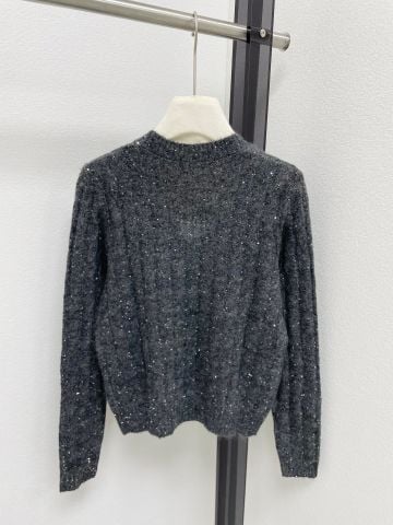 ÁO LEN NỮ BC V-NECK DÁNG LỬNG THANH LỊCH – LEN CAO CẤP MỀM NHẸ, LÊN FORM SANG