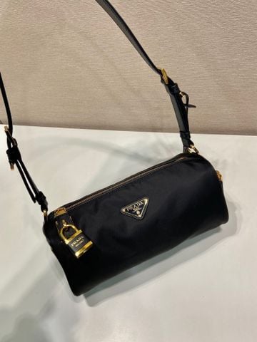 TÚI ĐEO VAI NỮ PRD TESSUTO LOCKER RE-NYLON PHOM TRỤ MINI KHÓA LOCK SANG TRỌNG