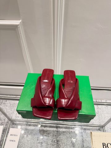 DÉP NỮ BV* RIVA MULES DA CỪU MỀM