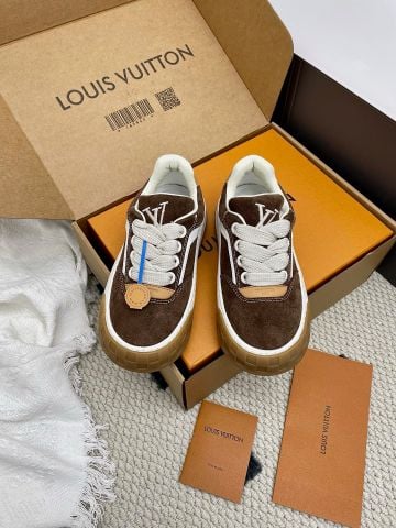 GIÀY SNEAKER NAM NỮ L V TILTED ĐẾ DÀY 4CM FORM CHUẨN – 3 MÀU