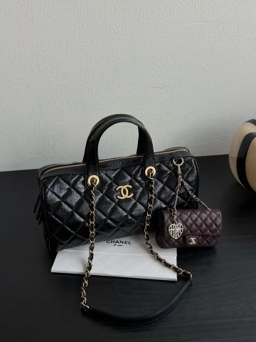 TÚI MINI CHARM NỮ CN CLASSIC FLAP QUILTED BAG CHARM THỜI THƯỢNG