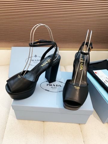 SANDAL CAO GÓT NỮ PRD QUAI MẢNH THANH THOÁT, GÓT TRỤ 12CM TÔN DÁNG