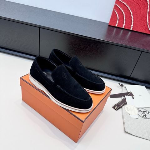 GIÀY SLIP ON NAM H M DA LỘN ÊM MỊN – LOGO DẬP NỔI – ĐẾ CAO SU TINH GỌN