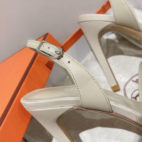 SANDAL CAO GÓT NỮ H M H-CUT OUT ANKLE STRAP – DA HƯƠU MỊN, GÓT 7.5/10.5CM