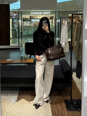 TÚI XÁCH NAM NỮ T R AGNES 12 – POLISHED SADDLE LEATHER