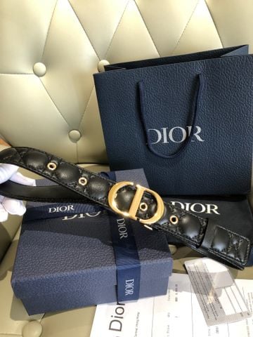 THẮT LƯNG NỮ D R 30 MONTAIGNE CANNAGE CALFSKIN 3CM