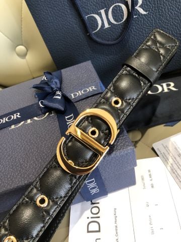 THẮT LƯNG NỮ D R 30 MONTAIGNE CANNAGE CALFSKIN 3CM