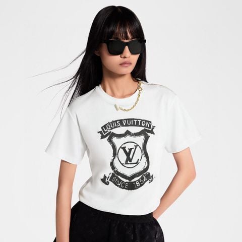 Áo phông nữ  L*V  CREST CHAIN PHIÊN BẢN 2025