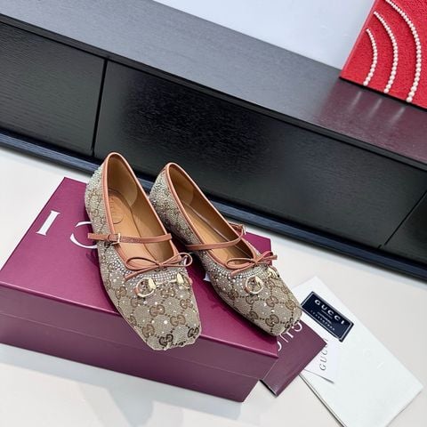 GIÀY BÚP BÊ NỮ GC ĐÍNH ĐÁ LẤP LÁNH