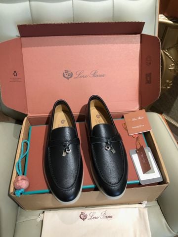 GIÀY LOAFER NAM NỮ L P SUMMER WALK PEBBLED CALF LEATHER