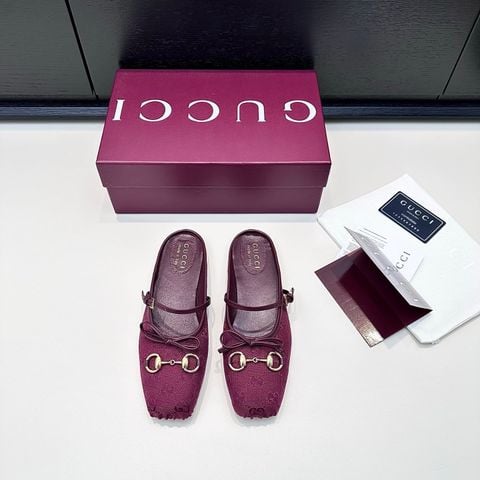 GIÀY BÚP BÊ NỮ GC HORSEBIT GG CANVAS DÁNG MARY JANE THANH LỊCH