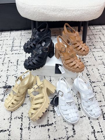 SANDAL CAO GÓT NỮ PRD PHOM SANDAL RỌ QUAI ĐAN GÓT 9CM ĐẾ PLATFORM CÁ TÍNH