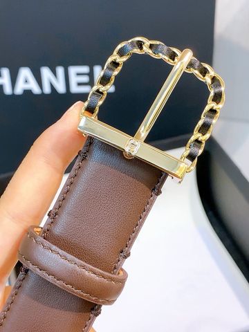 THẮT LƯNG NỮ C H DA BÊ 30MM – MẶT KHÓA XÍCH DA SANG TRỌNG, PHOM EO THANH LỊCH