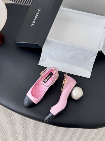 GIÀY NỮ MARY JANE CHAN* GÓT NGỌC TRAI KHỔNG LỒ