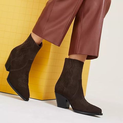 BOOT NỮ HERM DA LỘN NÂU VEGAS FORM GỌN TÔN CHÂN