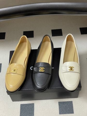 GIÀY LOAFER NỮ CN KHÓA DOUBLE C CỔ ĐIỂN PHOM VINTAGE THANH LỊCH