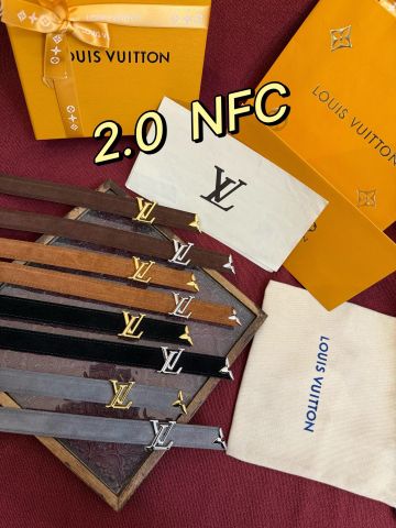 THẮT LƯNG NỮ L*V  BẢN 2.0 DA LỘN NÂU CAM THANH LỊCH MẶT LOGO KIM LOẠI SANG TRỌNG