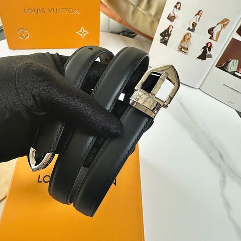 THẮT LƯNG NỮ LV* KHÓA KIM LOẠI VÀNG BẠC THANH LỊCH, DÁNG MẢNH CAO CẤP