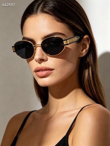 KÍNH MẮT NỮ D DÒNG CHRISTIAN DIOR LABEL S2U GỌNG KIM LOẠI PHỐI ACETATE DÁNG CHỮ NHẬT OVAL SANG TRỌNG