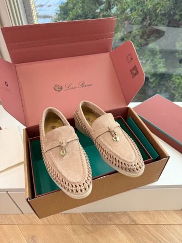 GIÀY LOAFER NAM NỮ L P SUMMER CHARMS WALK DA HƯƠU ĐAN VIỀN TINH XẢO