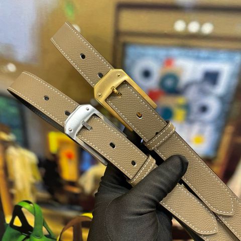 Thắt lưng nữ Herme*s da hạt vân 25 mm