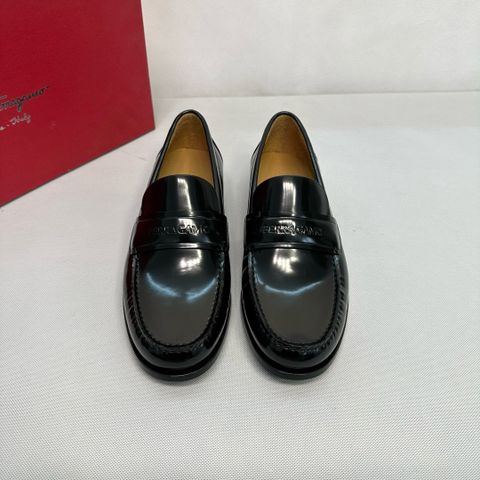 GIÀY NAM SALVATOR*E LOAFER DA BÓNG MOCASSIN CỔ ĐIỂN