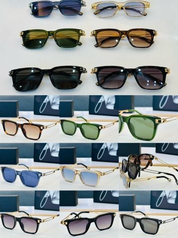 KÍNH MẮT NAM NỮ MBC* Z26 PHOM VUÔNG ACETATE PHỐI KIM LOẠI CAO CẤP SANG TRỌNG
