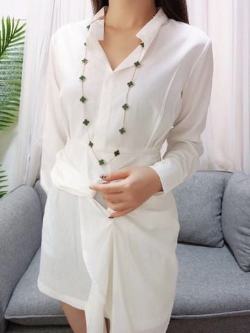 Vòng cổ nữ Van* Cleef*  Alhambra 20 cỏ bốn lá
