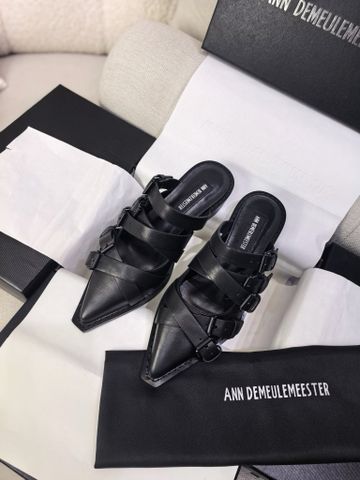 Giày nữ Ann* Andelman*  mule full black