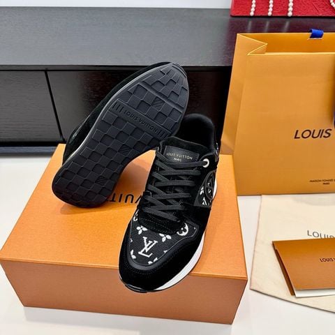 GIÀY SNEAKER NAM NỮ L V RUN AWAY ĐẾ DÀY PHOM RETRO-RUNNER LOGO MONOGRAM DÁNG “ĐẮT TIỀN