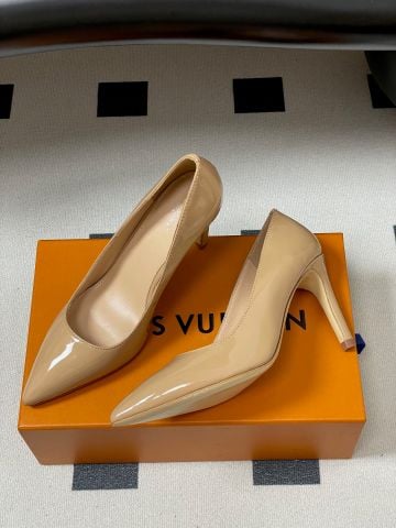 GIÀY NỮ PUMP L*V  GALA PATENT NUDE – GÓT 8.5CM
