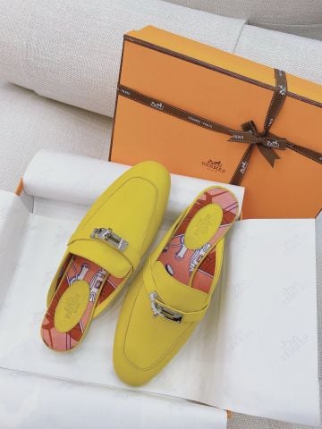 Sục nữ Herme*s Kelly Half-Slide Mule