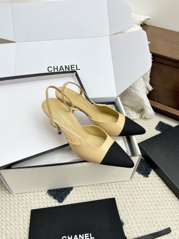 GIÀY CAO GÓT NỮ C H N L SLINGBACK MŨI NHỌN CAP TOE – PHOM THANH MẢNH, DÂY HẬU TỐI GIẢN