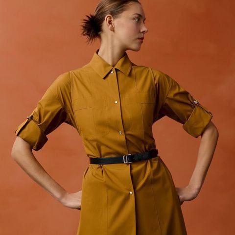 THẮT LƯNG NỮ HERM* DA HUNTER KHOÁ KIM LOẠI SANG TRỌNG