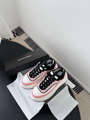 GIÀY NỮ SNEAKER CN  PHỐI MÀU HỒNG-ĐEN TRẺ TRUNG