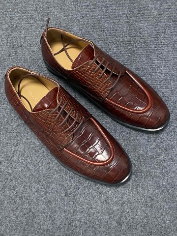 Giày Âu da bê vân rắn cao cấp