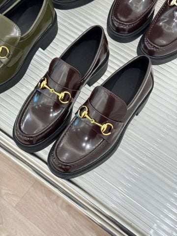 GIÀY NỮ LOAFER GUCC* ĐẾ DÀY ICONIC TĂNG CHIỀU CAO THANH LỊCH