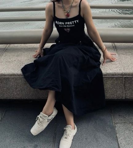 GIÀY THỂ THAO NỮ DR D-COEUR PHOM BALLET MŨI VUÔNG ĐẾ MỎNG SIÊU MỀM