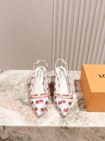 Giày cao gót L*V   Cherry Slingback
