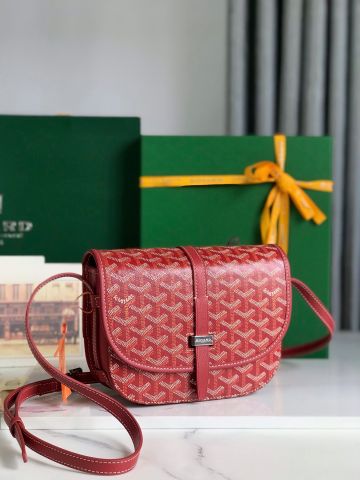 TÚI ĐEO CHÉO NAM NỮ GOYARD * BELVÉDÈRE – HỌA TIẾT CHEVRON, PHOM NẮP GẬP THANH LỊCH