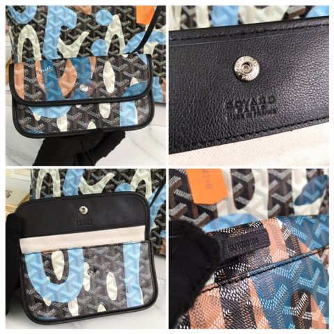 TÚI XÁCH NAM NỮ Goyard*  * SAINT LOUIS PM 170TH – CAMO PINK GRAFFITI, CHEVRON SIGNATURE