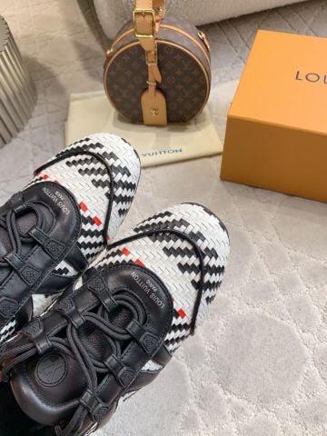 GIÀY SNEAKERINA NỮ L V PHOM BALLERINA THỂ THAO ĐAN DA CÁ TÍNH