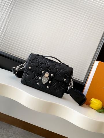 TÚI ĐEO CHÉO UNISEX L V SOUL TRUNK MONOGRAM ECLIPSE