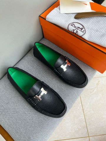 Giày moccasin nam Herme*  phiên bản giới hạn