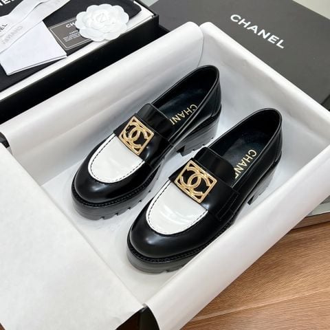 GIÀY NỮ CHAN* LOAFER DA BÒ GÓT 3–5CM SANG TRỌNG ÊM CHÂN