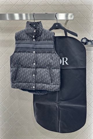 ÁO GILE UNISEX DIO* JACQUARD OBLIQUE CỔ ĐỨNG – ẤM NHẸ, TINH GỌN