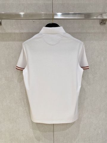 ÁO POLO NAM BC COTTON SỢI DÀI DÁNG GỌN SẠCH BO TAY PHỐI SỌC LOGO HUY HIỆU