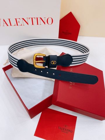 THẮT LƯNG NỮ VALEN* VLOGO DỆT SỌC – KHOÁ KIM MẠ VÀNG